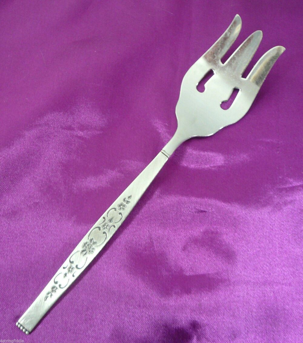 Wm A Rogers Premier Stainless SPANADA Cold Meat Fork